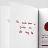 Diamine Inkvent All the Best Ink Bottle 50 ml Red Edition Shimmer & Sheen
