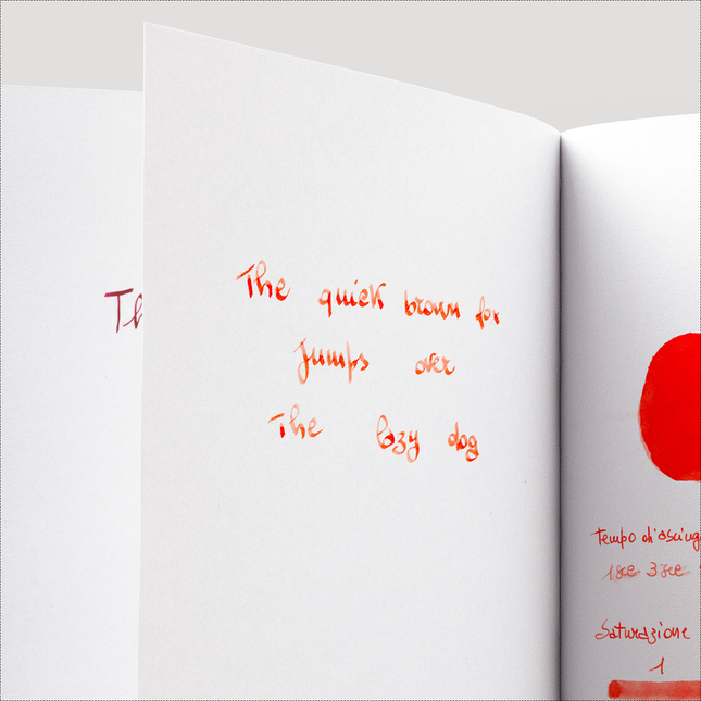 Diamine Inkvent Peach Punch Ink bottle 50 ml Red Edition