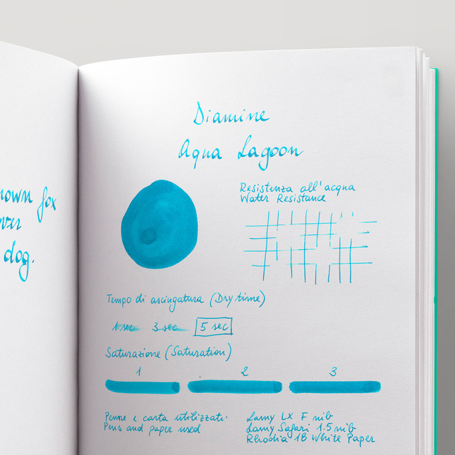 INCHIOSTRO DIAMINE 80ML AQUA LAGOON