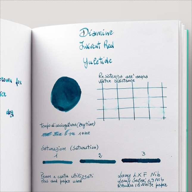 Diamine Inkvent Yuletide Inchiostro 50 ml Red Edition