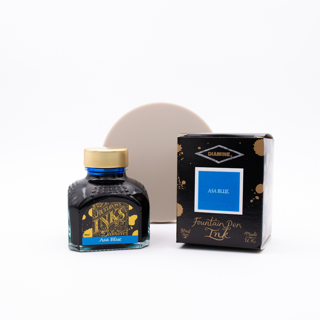 Diamine Asa Blue Ink Bottle 80 ml