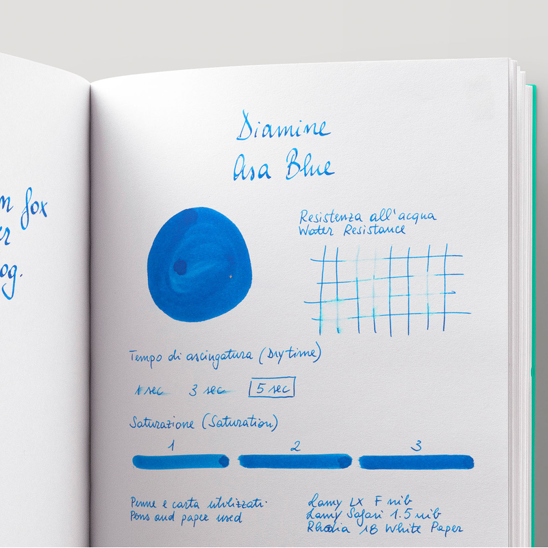 Diamine Asa Blue Ink Bottle 80 ml