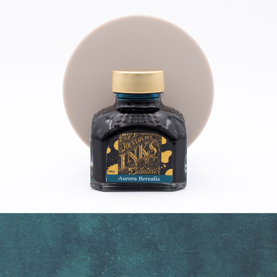 Diamine Aurora Borealis Ink Bottle 80 ml
