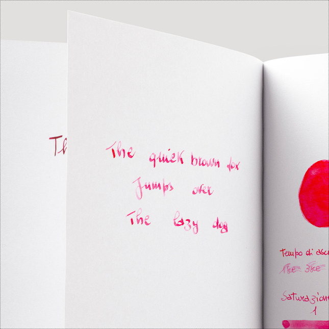 Diamine Inkvent Pink Ice Ink Bottle 50 ml Red Edition Shimmer