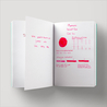 Diamine Inkvent Pink Ice Ink Bottle 50 ml Red Edition Shimmer