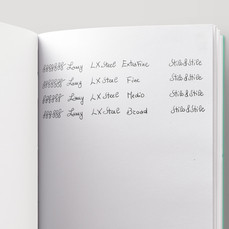 Lamy Lx Paper Set Penna Stilografica e Notebook Marron Edizione Speciale