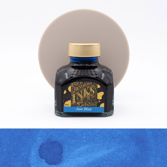 Diamine Asa Blue Ink Bottle 80 ml
