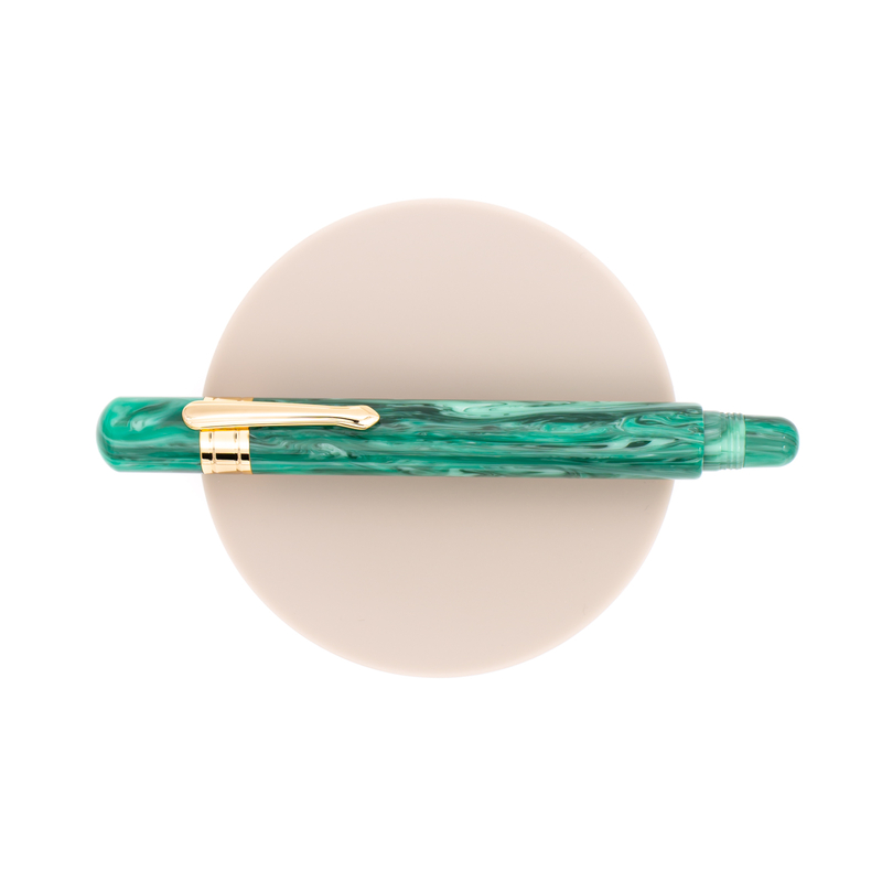 Taccia Covenant Penna Stilografica Malachite 14 KT Taccia Covenant Penna Stilografica Malachite 14 KT