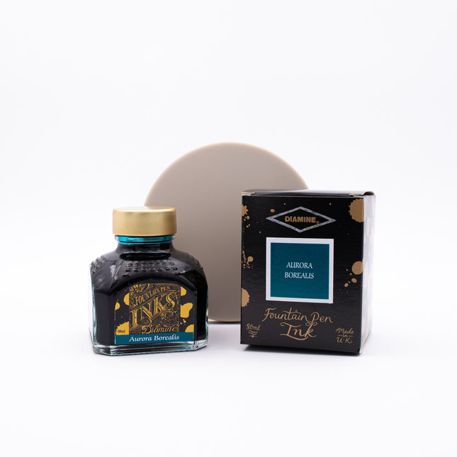 Diamine Aurora Borealis Ink Bottle 80 ml