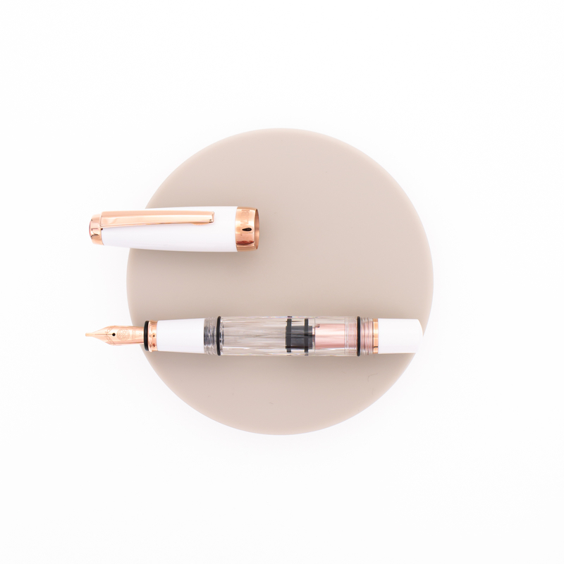 Twsbi Diamond Mini Penna Stilografica White Rose Gold II