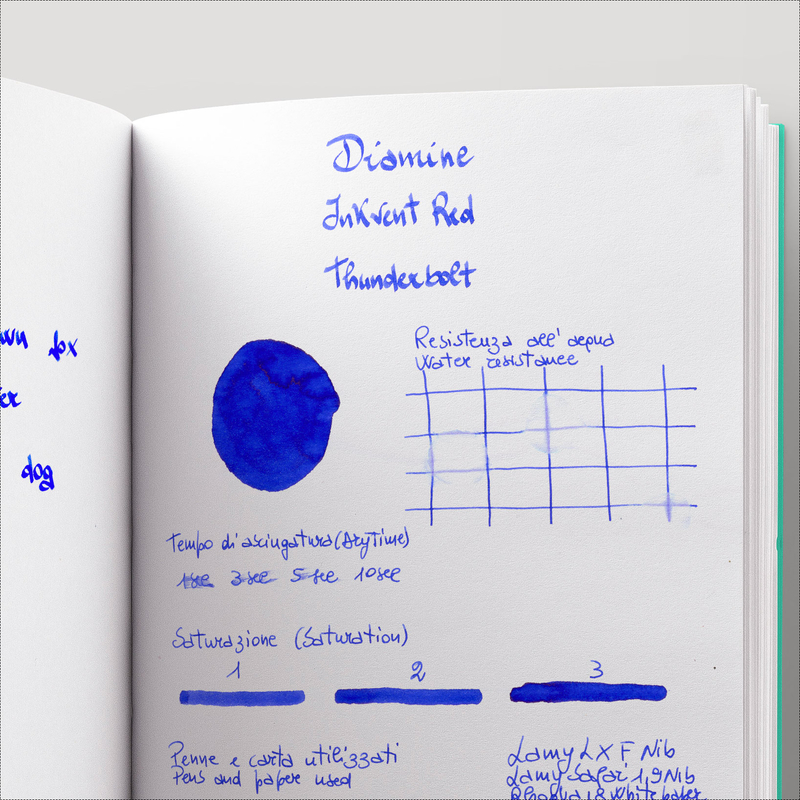 Diamine Inkvent Thunderbolt Ink Bottle 50 ml Red Edition