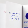 Diamine Inkvent Ruby Blues Ink Bottle 50 ml Red Edition Sheen