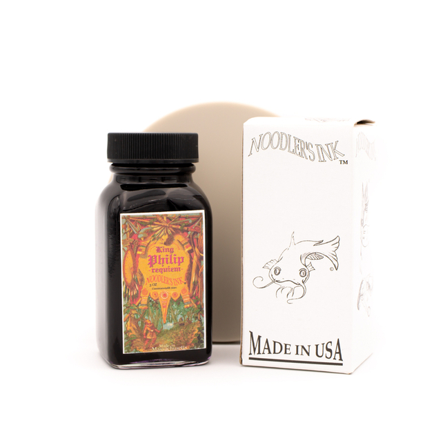 Noodler's King Philip Requiem Ink Bottle 3 oz