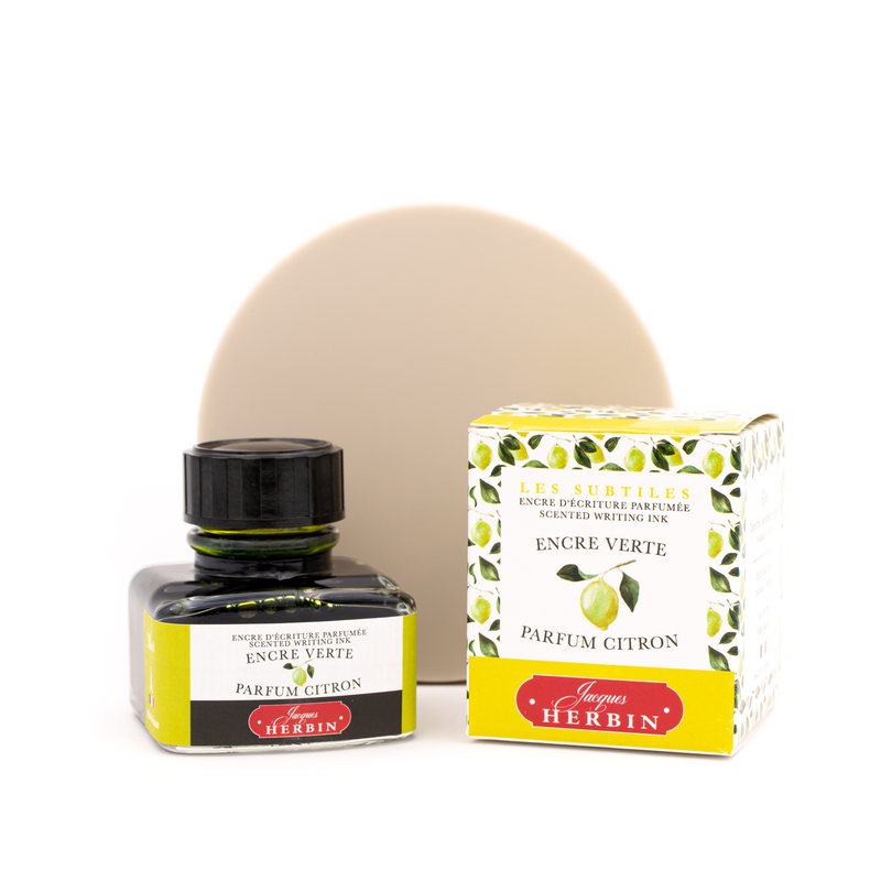 Herbin Citron Scented Ink Bottle 30 ml