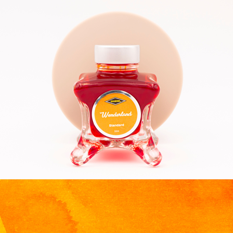 Diamine Inkvent Wonderland Ink Bottle 50 ml Red Edition