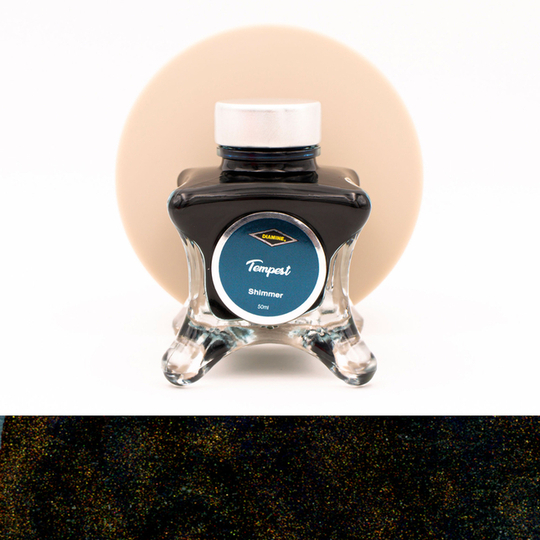 Diamine Inkvent Tempest Ink Bottle 50 ml Red Edition Shimmer