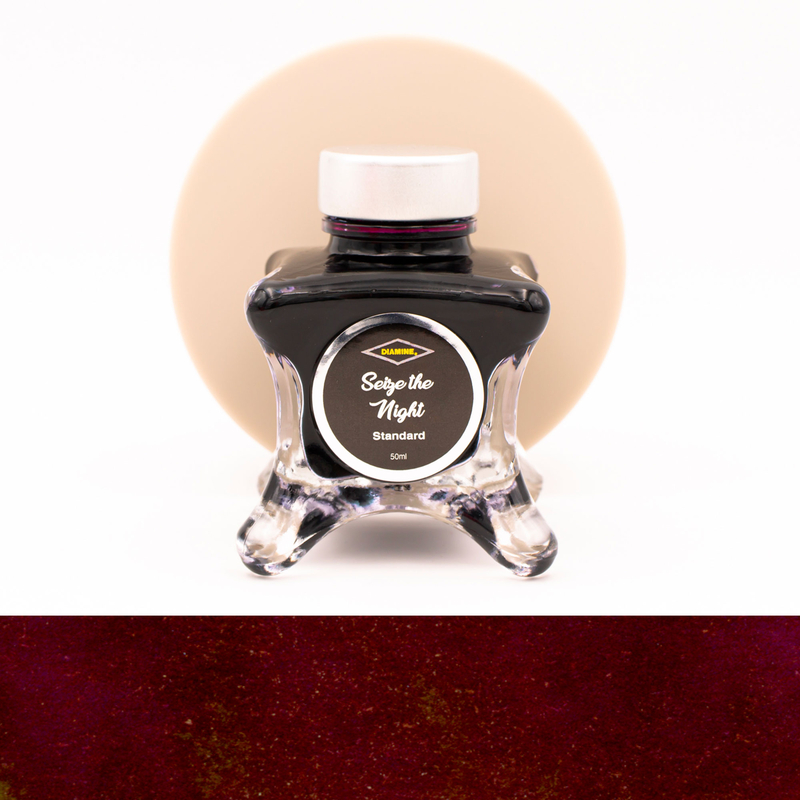 Diamine Inkvent Seize the Night Ink Bottle 50 ml Red Edition