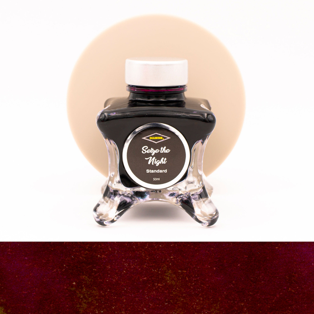 Diamine Inkvent Seize the Night Ink Bottle 50 ml Red Edition