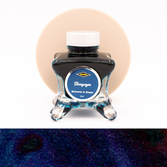 Diamine Inkvent Stargazer Inchiostro 50 ml Red Edition Shimmer & Sheen