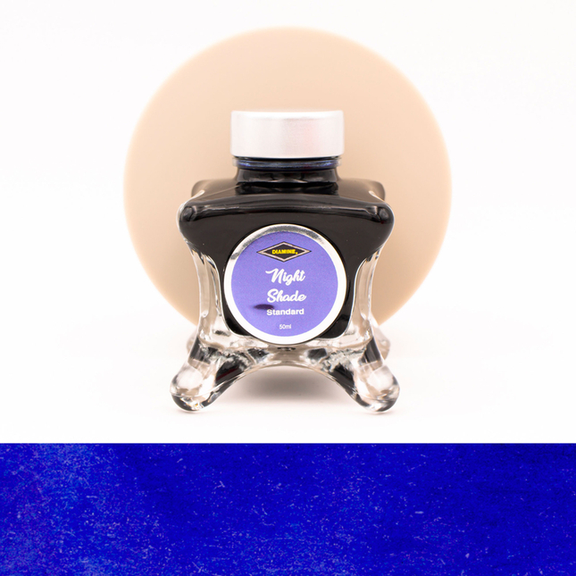 Diamine Inkvent Night Shade Ink Bottle 50 ml Red Edition