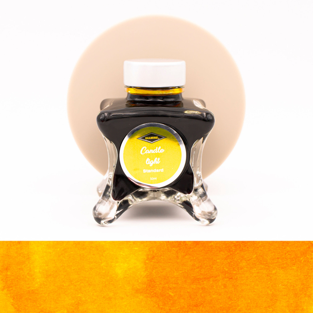 Diamine Inkvent Candle Light Ink Bottle 50 ml Red Edition