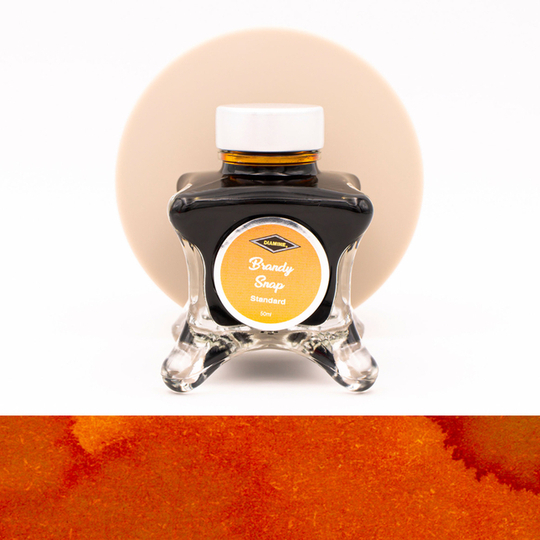 Diamine Inkvent Brandy Snap Ink Bottle 50 ml Red Edition