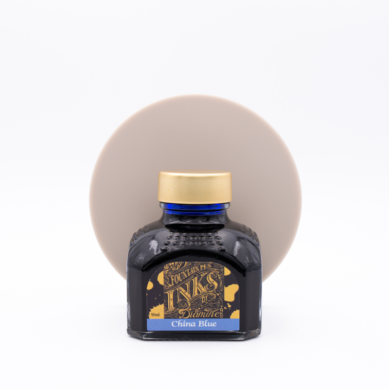 Diamine China Blue Ink Bottle 80 ml