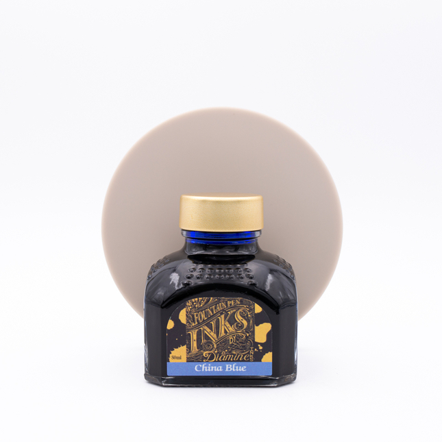 Diamine China Blue Ink Bottle 80 ml