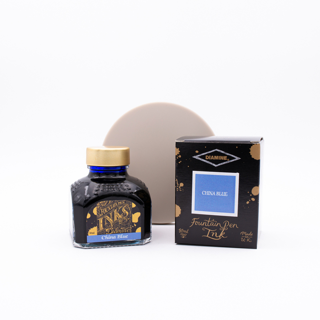 Diamine China Blue Ink Bottle 80 ml