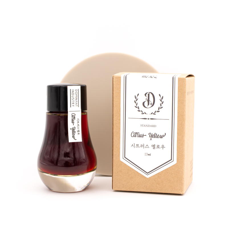 Dominant Industry Standard Citrus Yellow Ink Bottle 25 ml