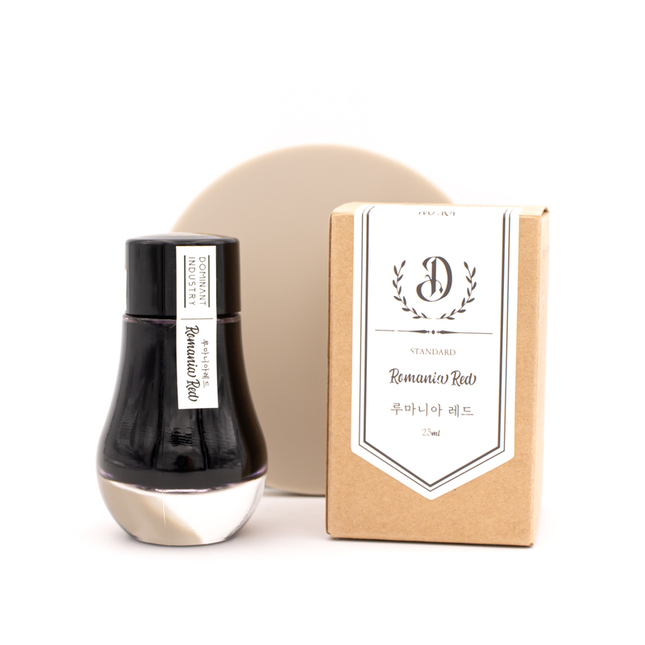 Dominant Industry Standard Romania Red Ink Bottle 25 ml