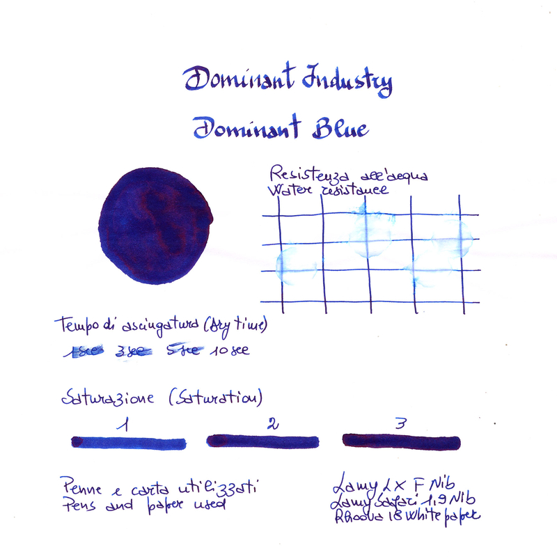 Dominant Industry Standard Dominant Blue Inchiostro 25 ml