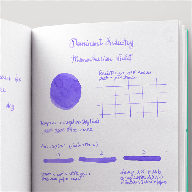 Dominant Industry Standard Manschurian Violet Inchiostro 25 ml