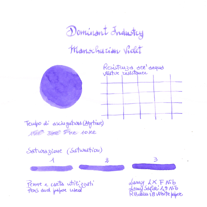 Dominant Industry Standard Manschurian Violet Inchiostro 25 ml