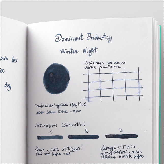 Dominant Industry Pearl Winter Night Ink Bottle 25 ml