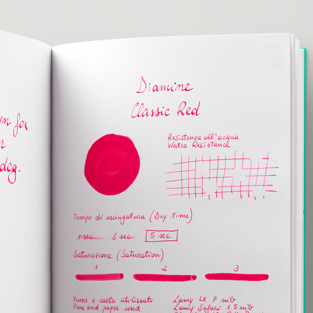Diamine Classic Red Inchiostro 80 ml