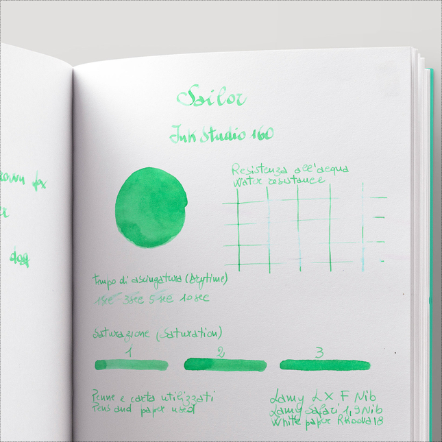 Sailor Ink Studio 160 Inchiostro 20 ml