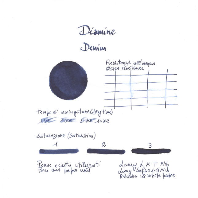 Diamine Denim Inchiostro 80 ml