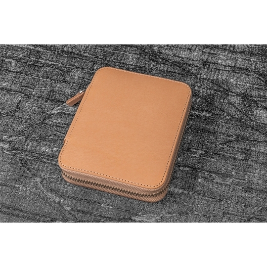 Galen Leather Portapenne in Pelle per Kaweco 14 Posti Undyed Leather