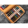 Galen Leather Zippered 20 Slots Pen Case Undyed Leather Galen Leather Zippered 20 Slots Pen Case Undyed Leather