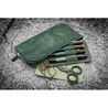 Galen Leather Slip-N-Zip Portapenne in Pelle 4 Posti Crazy Horse Forest Green Galen Leather Slip-N-Zip Portapenne in Pelle 4 Posti Crazy Horse Forest Green