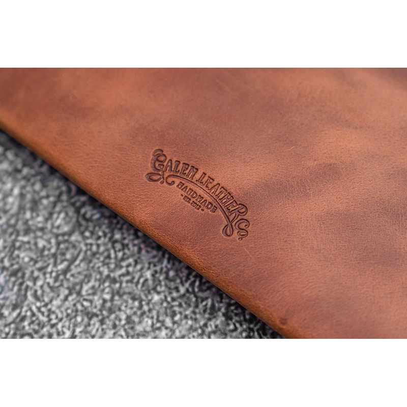 Galen Leather Slip-N-Zip 4 Slots Zippered Pen Pouch Crazy Horse Tan Galen Leather Slip-N-Zip 4 Slots Zippered Pen Pouch Crazy Horse Tan