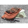Galen Leather Slip-N-Zip 4 Slots Zippered Pen Pouch Crazy Horse Tan Galen Leather Slip-N-Zip 4 Slots Zippered Pen Pouch Crazy Horse Tan