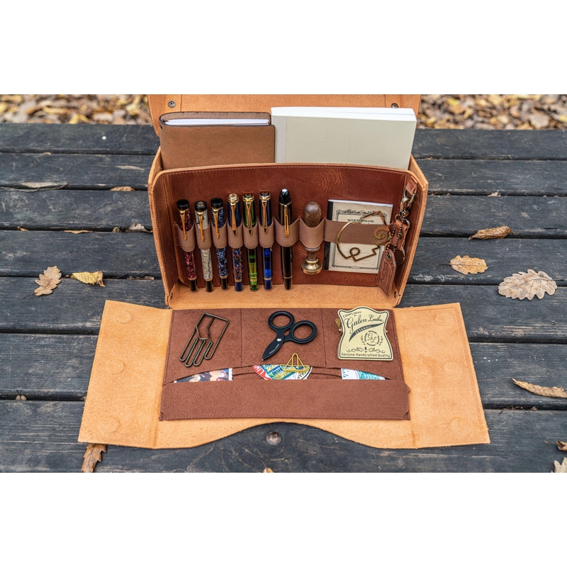 Galen Leather Writer's Medic Bag Crazy Horse Tan Galen Leather Writer's Medic Bag Crazy Horse Tan