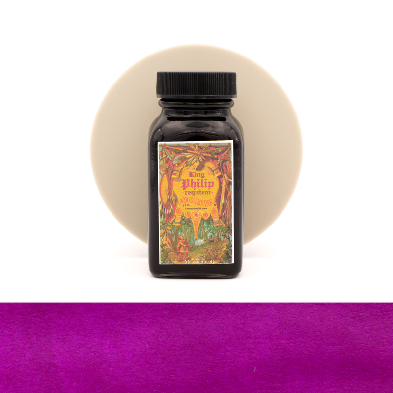 Noodler's King Philip Requiem Ink Bottle 3 oz