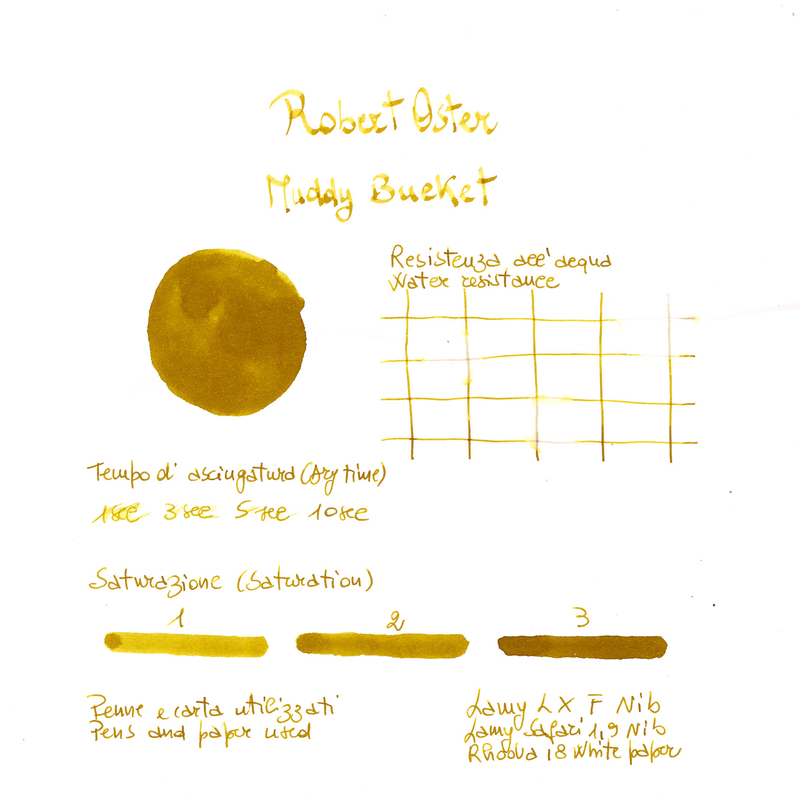 Robert Oster Muddy Bucket Ink Bottle 50 ml