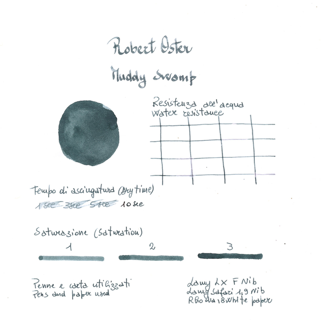 Robert Oster Muddy Swamp Ink Bottle 50 ml