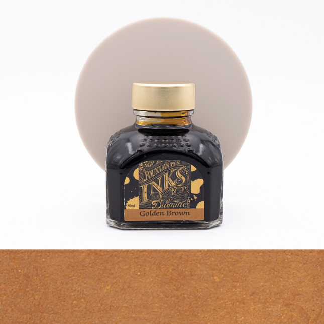 Diamine Golden Brown Inchiostro 80 ml
