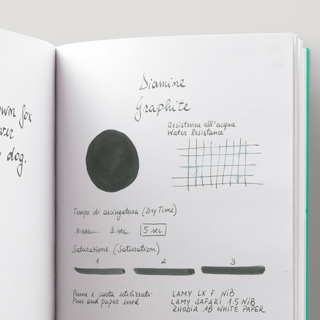 Diamine Graphite Inchiostro 80 ml