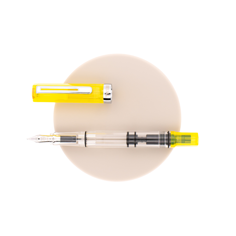 Twsbi Eco Fountain Pen Transparent Yellow Special Edition